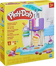 Hasbro G00285L0 - Play-Doh Bunte Regenbogen Eismaschine, Knete-Spielset