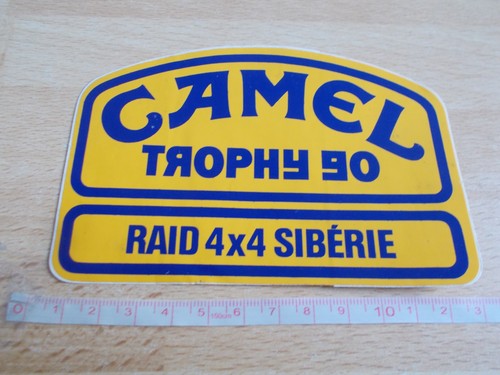 Aufkleber camel trophy - aufkleber,
