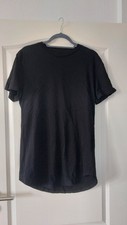 Longshirt Schwarz Gr. M Von