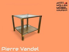 WMK Stilvoller 70er Jahre Designercouchtisch von Pierre Vandelaus Paris aus Mess