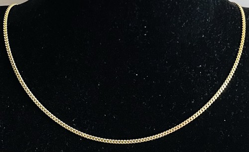 333 8kt gelbgold kette - 333/-,