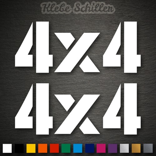14398 stück 4x4 aufkleber - 2,