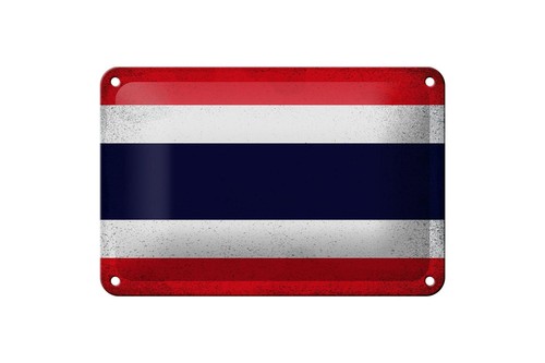 Blechschild flagge thailand - blechschild,