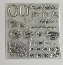 Clear Cling Stamps