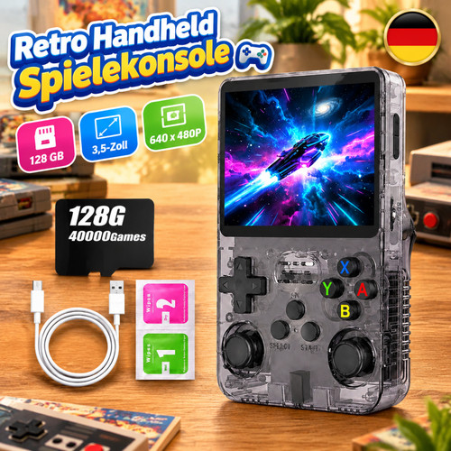 Retro handheld spielkonsole - handheld,