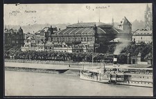 Mainz, Festhalle, Dampfschiff