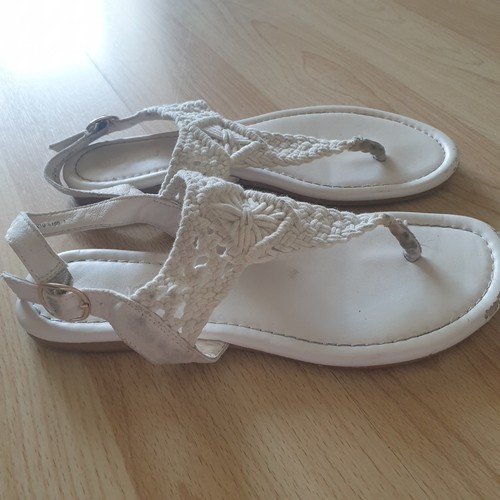 Damen sandalen creme - damen,