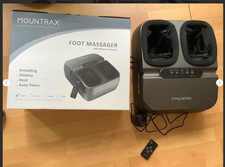 Mountrax Shiatsu Fußmassage Gerät kneten Wärme Timer TOP ! Wie neu!
