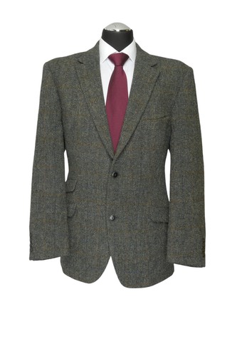 Harris tweed herren sakko - tweed,