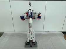 PLAYMOBIL 6195 Weltraumrakete mit Basisstation mit Sound und Licht