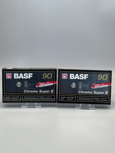 Basf kassette chrome - super, ii