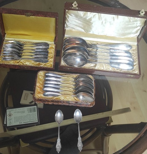 Teelöffel silber antik - teelöffel,