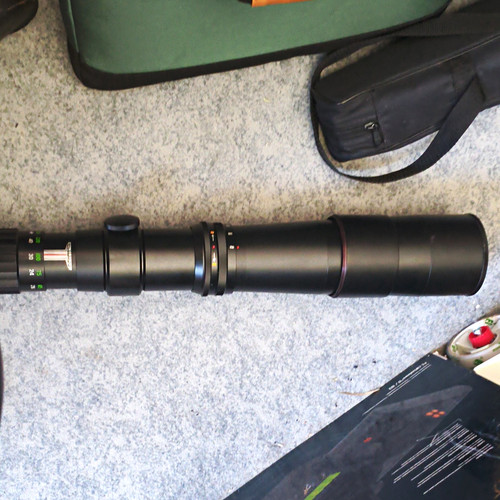 Soligor 500mm teleobjektiv - 500mm,