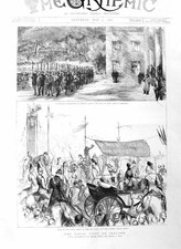 Original alter antiker Druck