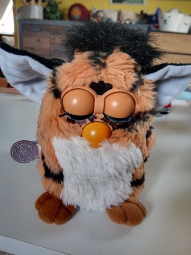 Furby 1998 tiger - tiger, "tiger"