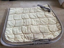 Schabracke Pferd gelb VS