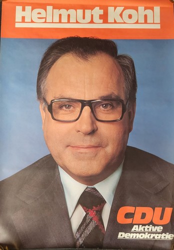 Cdu wahlplakat helmut kohl - helmut,