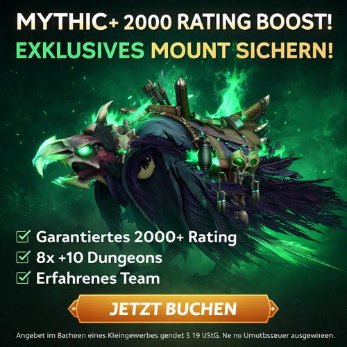 Wow midnight mythic plus - plus, 2000
