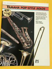 Yamaha Pop-Style Solos, Bb Tenor Saxophone Book 1, Book/CD Set