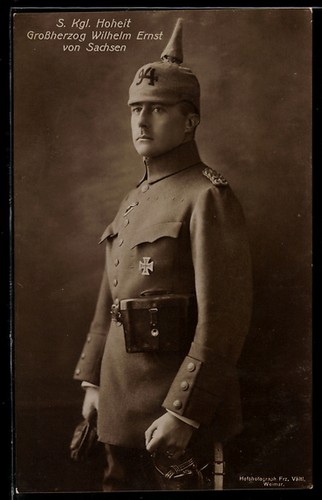 Grossherzog wilhelm ernst - ak,