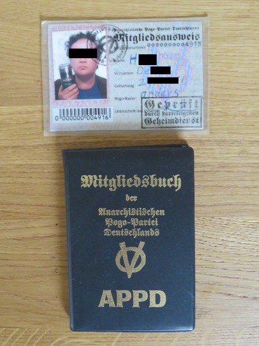 Appd partei mitgliedsbuch - appd,