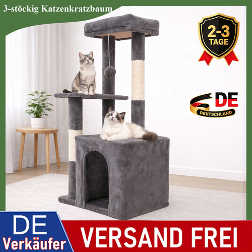 Stufiger kletterbaum 5 - 3-stufiger, 31.5