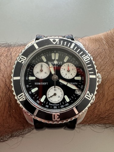Tissot chronograph 100m swiss - 100m,