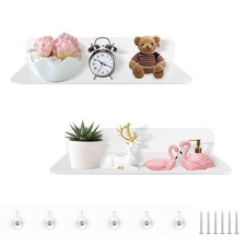 Kleines Wandregal 2er-Set