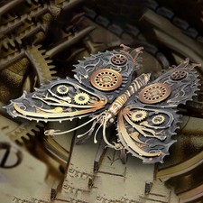 Steampunk schmetterling - steampunk, 3d