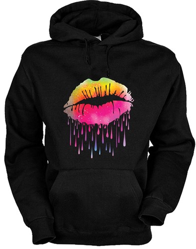 Damen sweatshirt mit kapuze - mit,