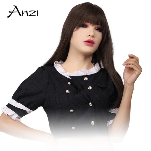 Anzi realistic silicone female - anzi,
