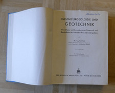 Antiquarisch Buch - Ingenieurgeologie und Geotechnik - Karl Keil