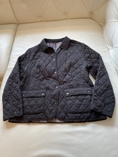 BARBOUR 46 Damen Stepp Jacke schwarz