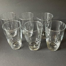 6 Gläser Bad Pyrmonter Mineralwasser 0,3l Tumbler Exklusiv-Becher Sahm neuwertig