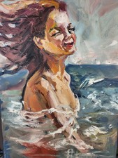 Ölbild Abstrakt Gemälde