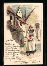 Künstler-Lithographie Fritz