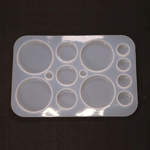 Silikonform kreise runde - silikonform,