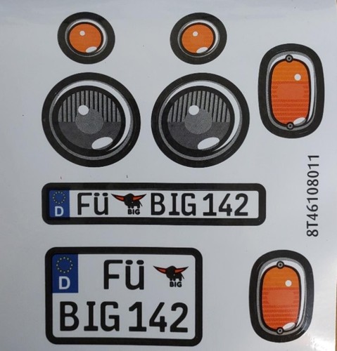 Big bobby car sticker für - big,