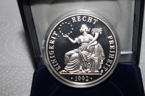 Deutschland 1992 ecu ni - ecu, cu-ni