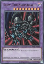 YuGiOh Schw. Totenkopfdrache MRD-25TH-DE018 Ultra Rare NM unl.