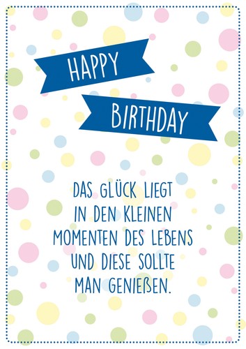 Geburtstag - a4,