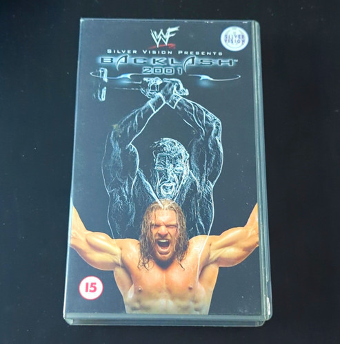 Wwf backlash 2001 vhs - vhs, pro