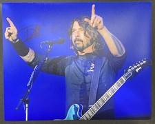DAVE GROHL ?% Authentic Autograph mit COA NiRVANA Foo Fighters RARE
