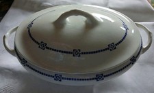 selten Villeroy Dresden TERRINE Deckelschüssel Jugendstil bestens 