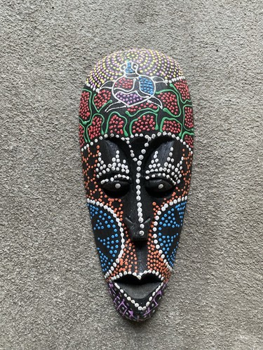 Afrikanische stammesmaske - afrikanische,