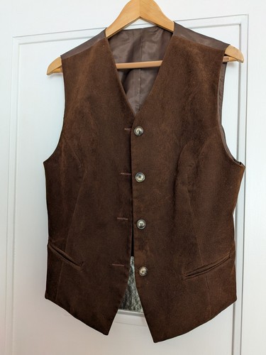 Weste vintage trachten boho - weste,