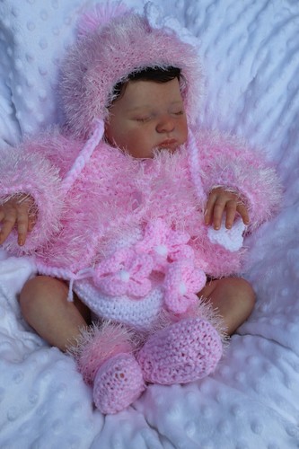 Handgestrickt baby blumen - handgestrickt,