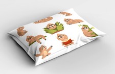 Kopfkissenbezug Flauschig sofakissen Faultier Verschiedene Aufgeworfenes Tiere