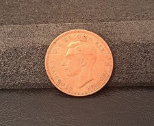 Münzen England Half Penny   1952