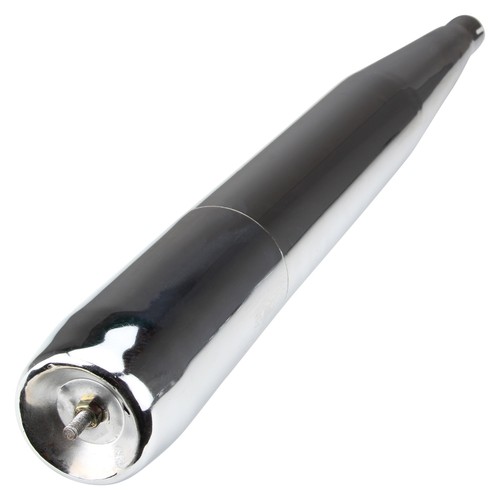 Auspuff 28mm chrom für - chrom,